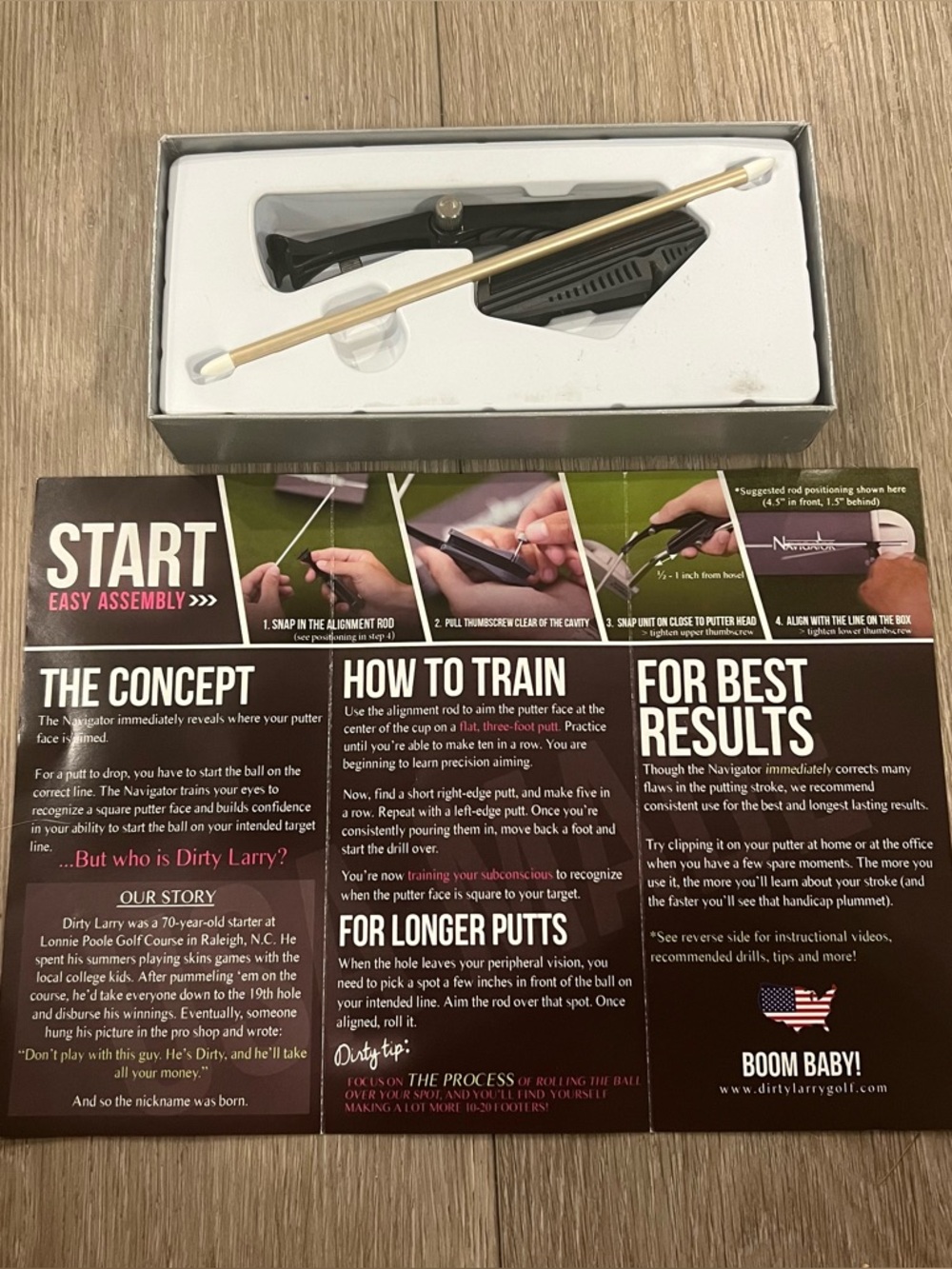 Navigator Putter Alignment Aid - Picture 2 of 3